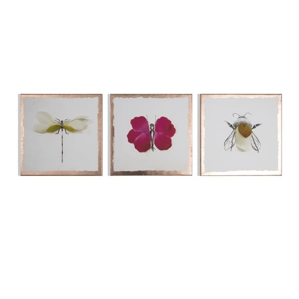 Obraz wieloczęściowy Graham & Brown Beautiful Bugs, 30x30 cm