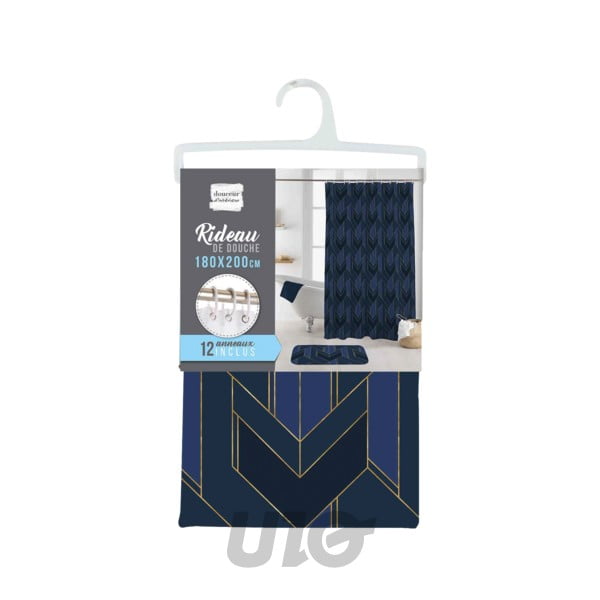 Zasłona prysznicowa 180x200 cm Achille – douceur d'intérieur-image-2