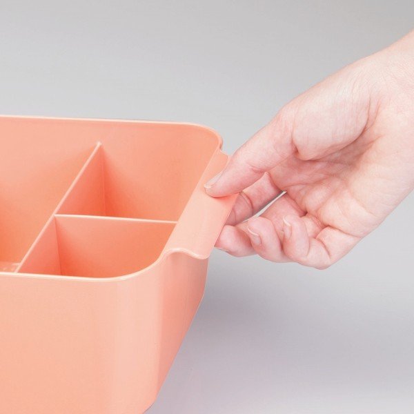 Pomarańczowy organizer InterDesign Clarity Divided-image-1