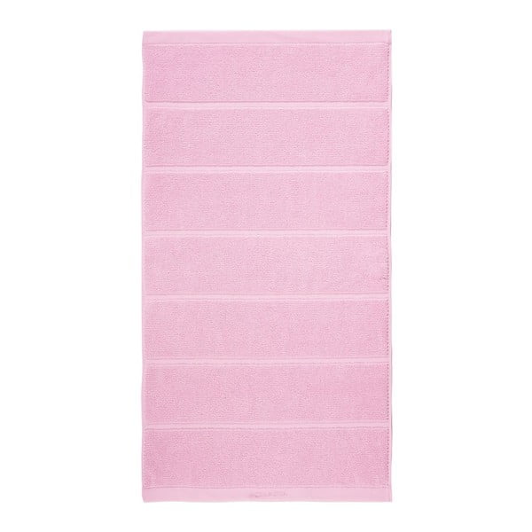 Różowy ręcznik Aquanova Adagio, 55x100 cm