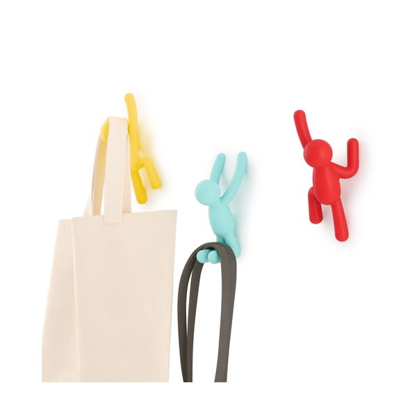 Haczyki ścienne zestaw 3 szt. Buddy – Umbra-image-4