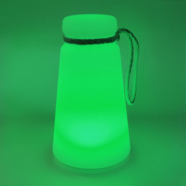 Biało-brązowa lampa stołowa LED (wysokość 20 cm) Bruno – Fischer & Honsel-image-3