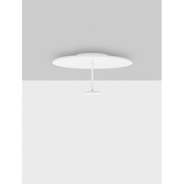 Stalowa lampa sufitowa LED ze ściemniaczem w matowym białym kolorze Nima – Nova Luce-image-3