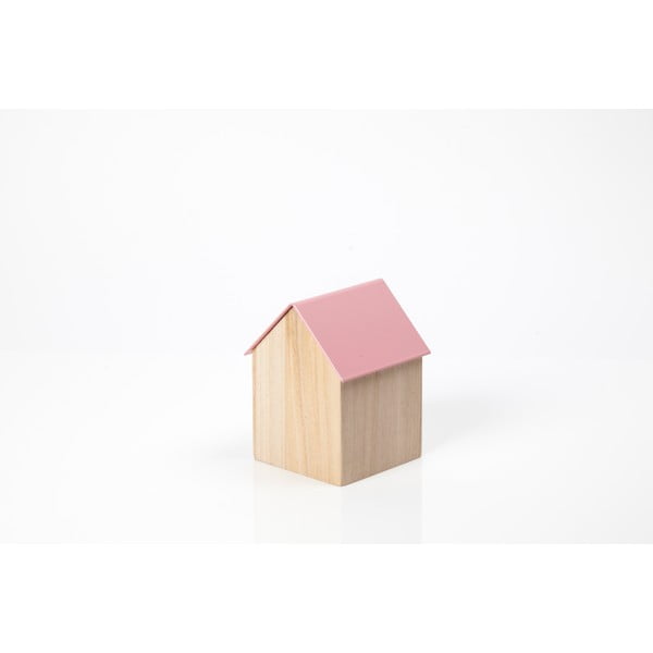 Różowe pudełko House Small