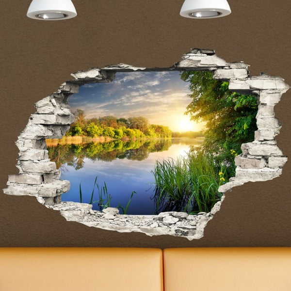 Naklejka ścienna Ambiance Jezero, 60x90 cm-image-1