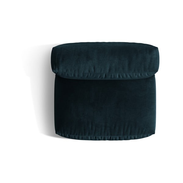 Ciemnoniebieski aksamitny moduł sofy (moduł środkowy) Martina – Micadoni -image-3