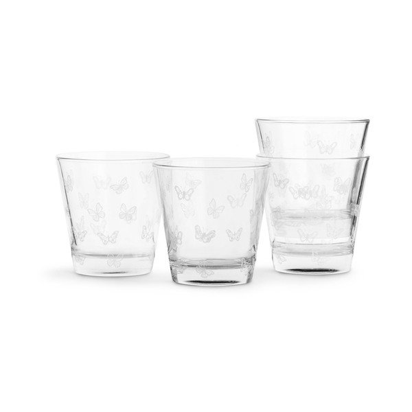 Zestaw 4 szklanek Sagaform Butterfly, 200 ml-image-1