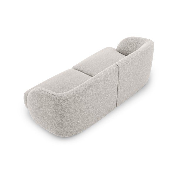 Jasnoszara sofa 184 cm Miley – Micadoni Home-image-3