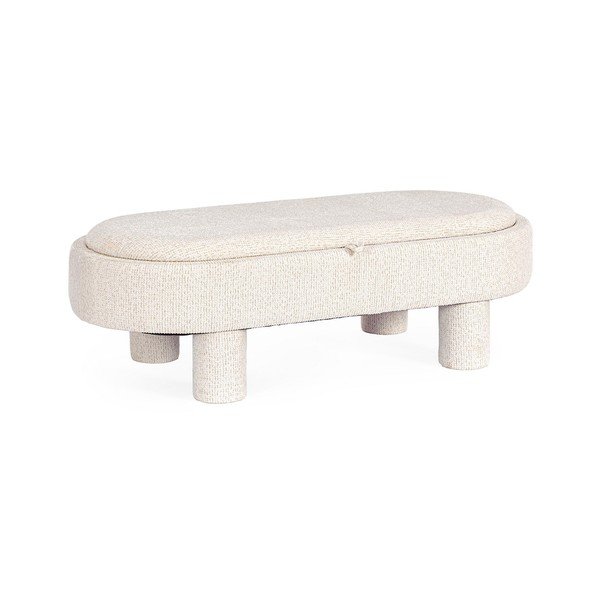 Puf w naturalnym kolorze Talya – Bizzotto