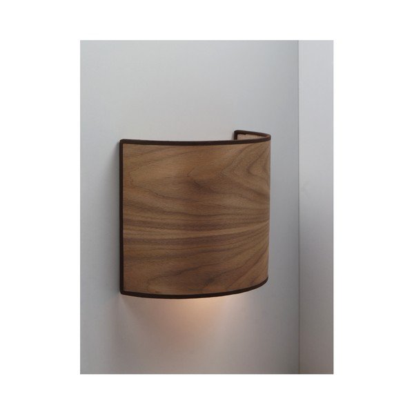 Kinkiet w kolorze drewna orzechowego Sotto Luce TSURI-image-2