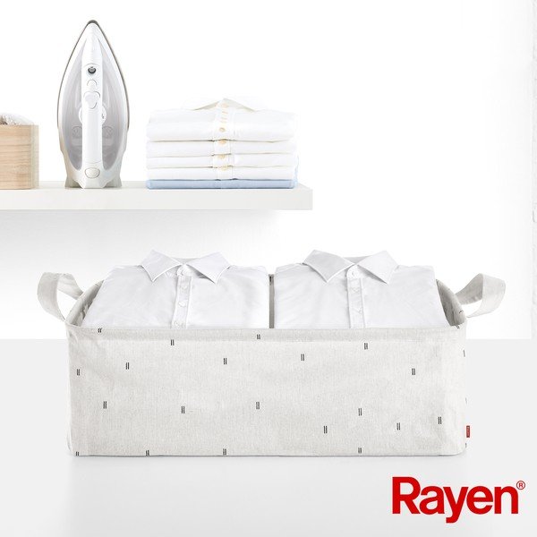 Tekstylny kosz na pranie 60 l – Rayen-image-1