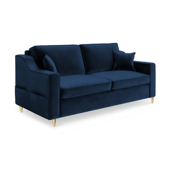 Ciemnoniebieska sofa 2-osobowa Mazzini Sofas Marigold