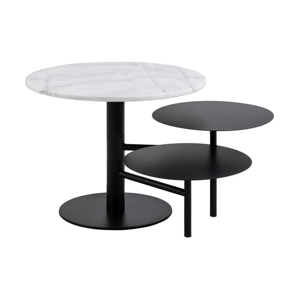 Biały okrągły stolik ø 60 cm Lahti – Actona