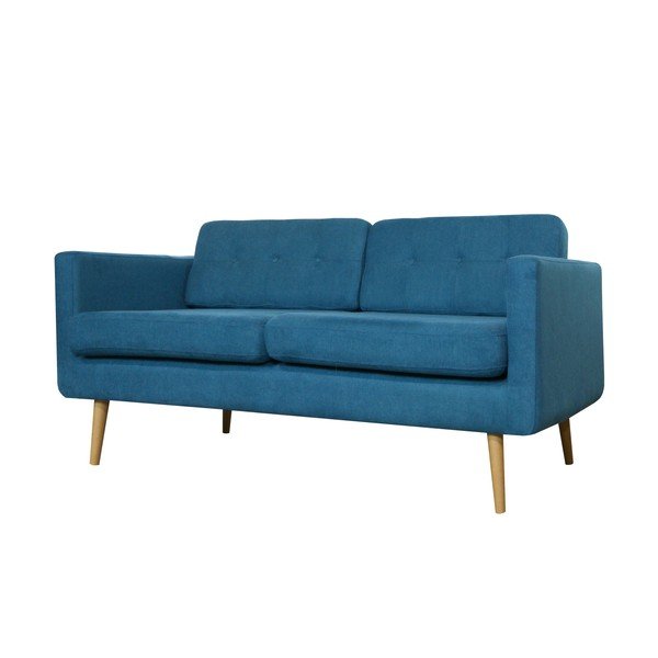 Dwuosobowa sofa York, niebieska-image-2