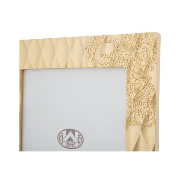 Żółta ramka na zdjęcia z żywicy Mauro Ferretti Glam Carving, 21x26 cm-image-3