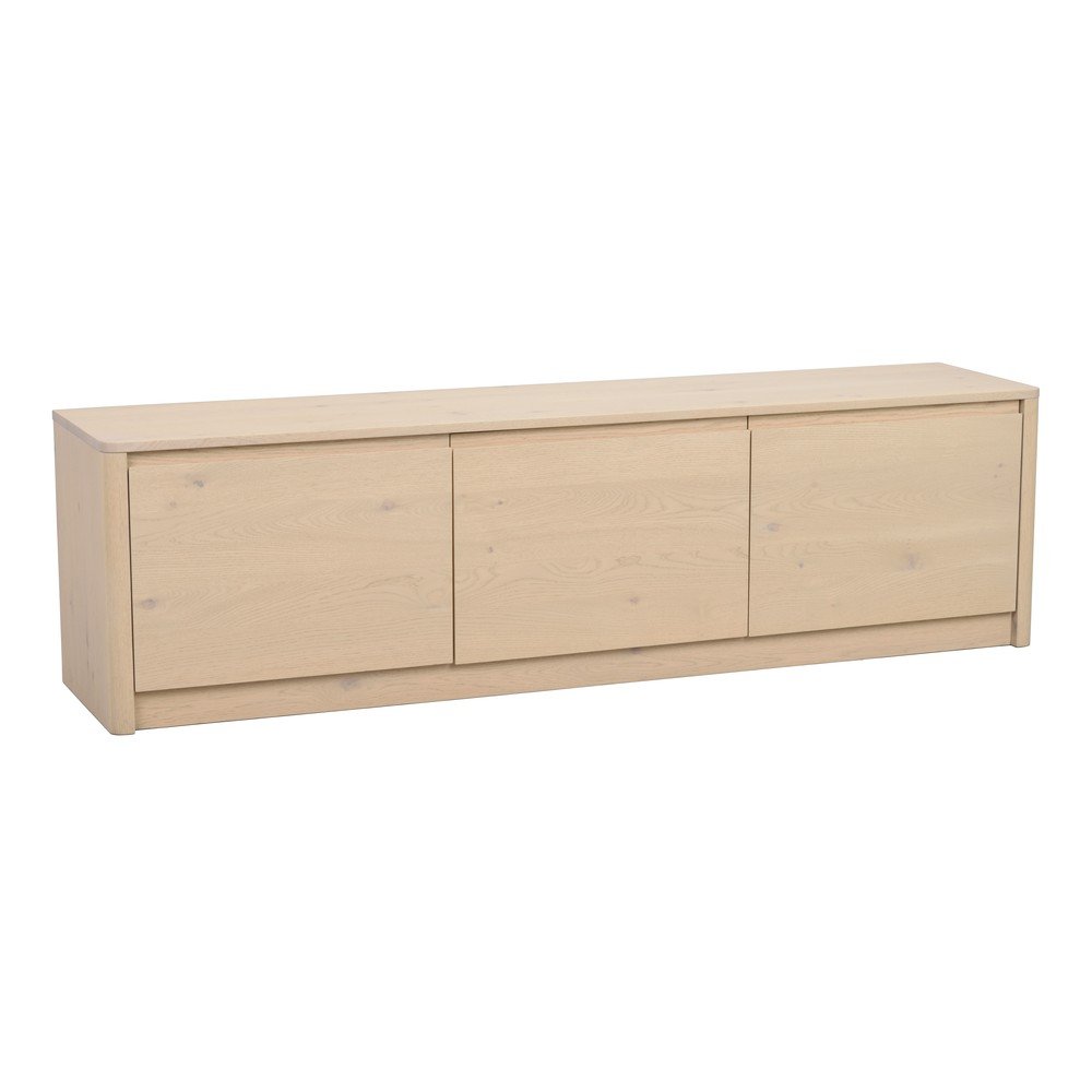 Komoda w dekorze dębu w jasnym naturalnym kolorze 180x50x40 cm Melstone – Rowico