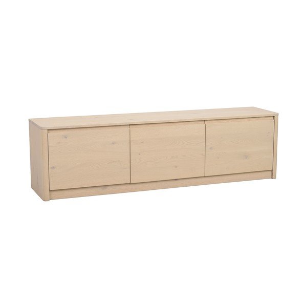 Komoda w dekorze dębu w jasnym naturalnym kolorze 180x50x40 cm Melstone – Rowico