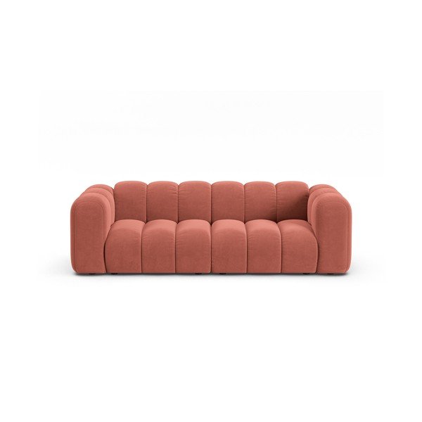 Różowa sofa 228 cm Lupine – Micadoni Home