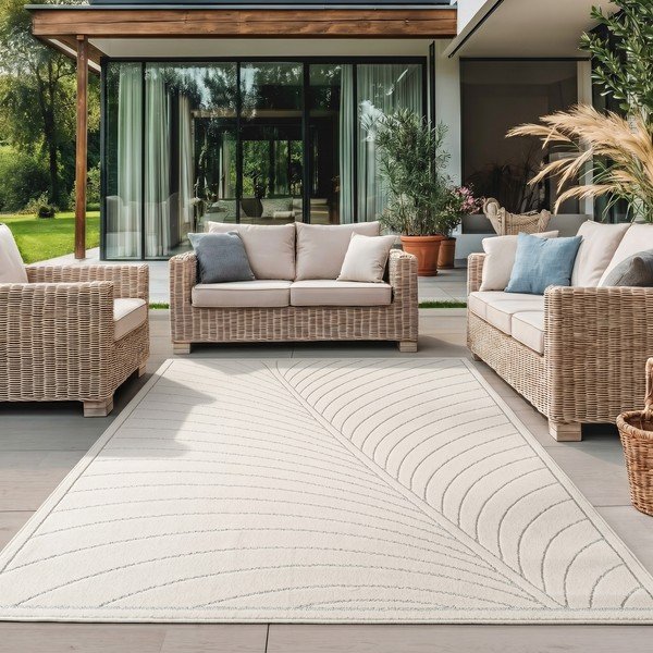 Kremowy dywan odpowiedni na zewnątrz 200x290 cm Nova 1204 – Ayyildiz Carpets-image-1