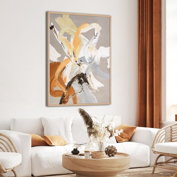 Ręcznie malowany obraz 90x120 cm Go Ahead – Malerifabrikken-image-1