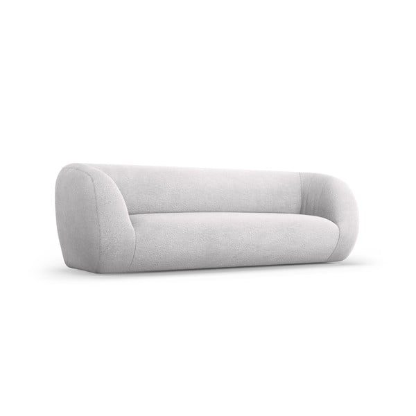 Jasnoszara sofa z materiału bouclé 230 cm Essen – Cosmopolitan Design-image-2