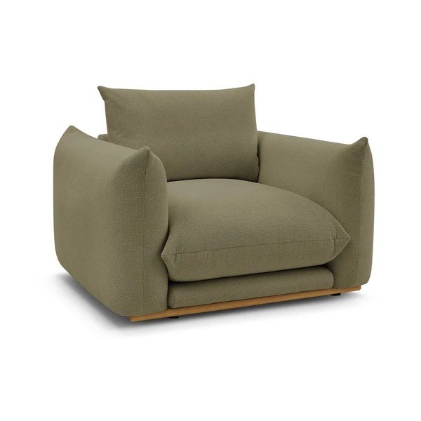 Jasnozielony fotel Ernest – Bobochic Paris