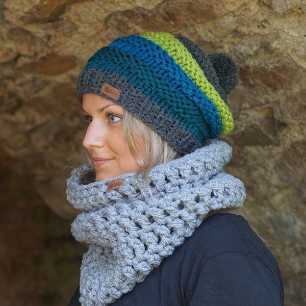 Czapka pleciona DOKE Jade-image-2