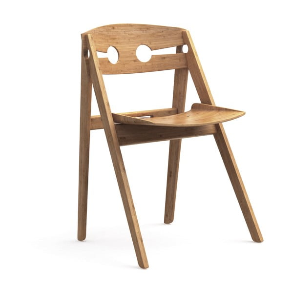 Krzesło do jadalni z bambusową konstrukcją We Do Wood