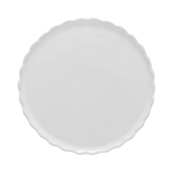 Biały kamionkowy talerz deserowy Casafina Forma, ⌀ 16 cm