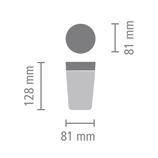 Jasnoszary kubek termiczny 200 ml Make & Take – Brabantia-image-4