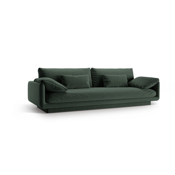 Ciemnozielona sofa 250 cm Torino – Micadoni Home-image-1