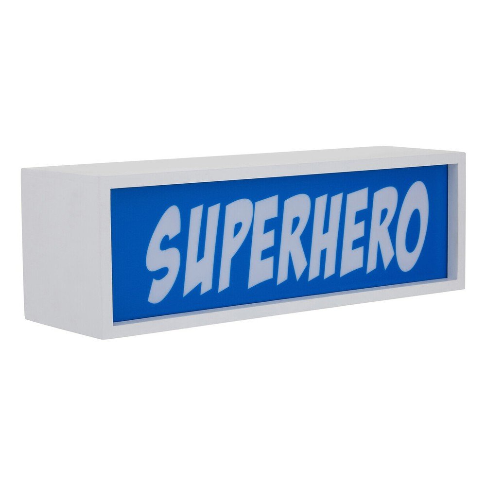 Niebieska dekoracja świetlna na baterie Superhero – Premier Housewares (zdjęcie 4)