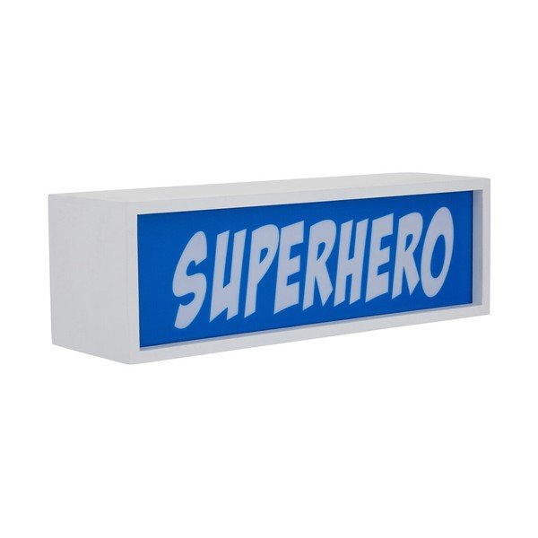 Niebieska dekoracja świetlna na baterie Superhero – Premier Housewares-image-3