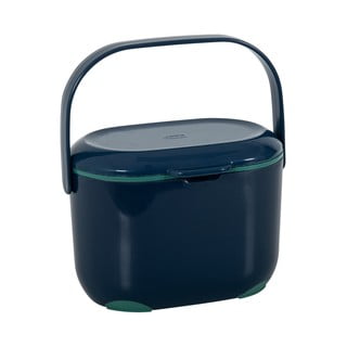 Niebiesko-zielony pojemnik na odpadki organiczne Addis Caddy, 2,5 l
