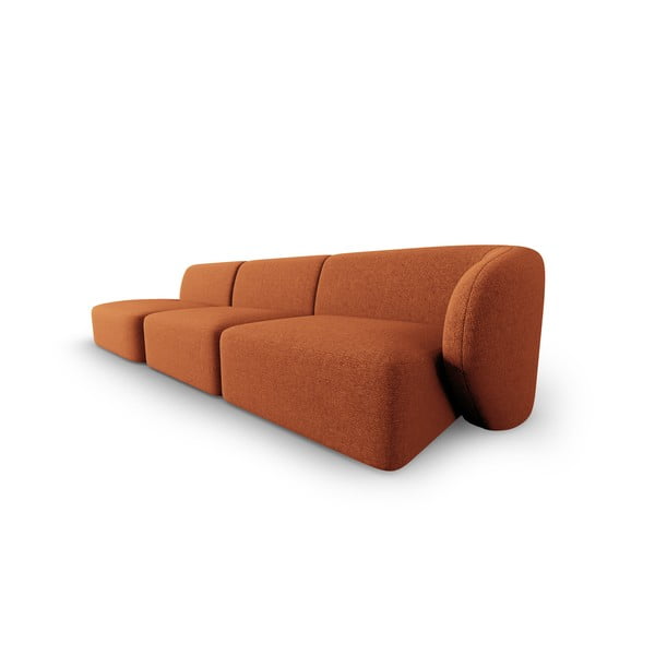 Pomarańczowa sofa 302 cm Shane – Micadoni Home-image-2