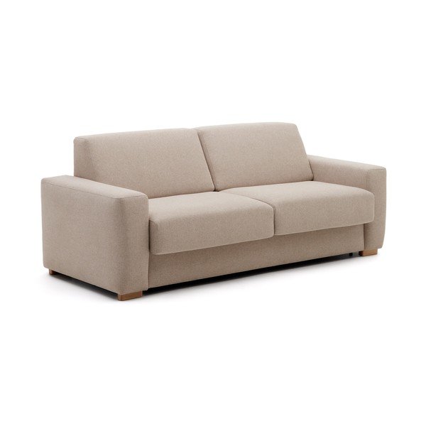 Beżowa rozkładana sofa 224 cm Anley – Kave Home-image-1
