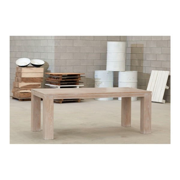 Stół z litego drewna jesionowego Castagnetti Nevada, 150 cm