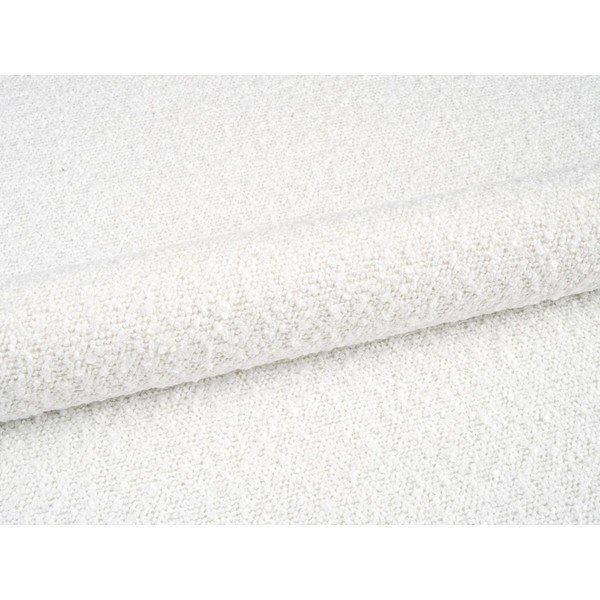 Biały narożnik z materiału bouclé (w kształcie litery U) Molino – Micadoni -image-3