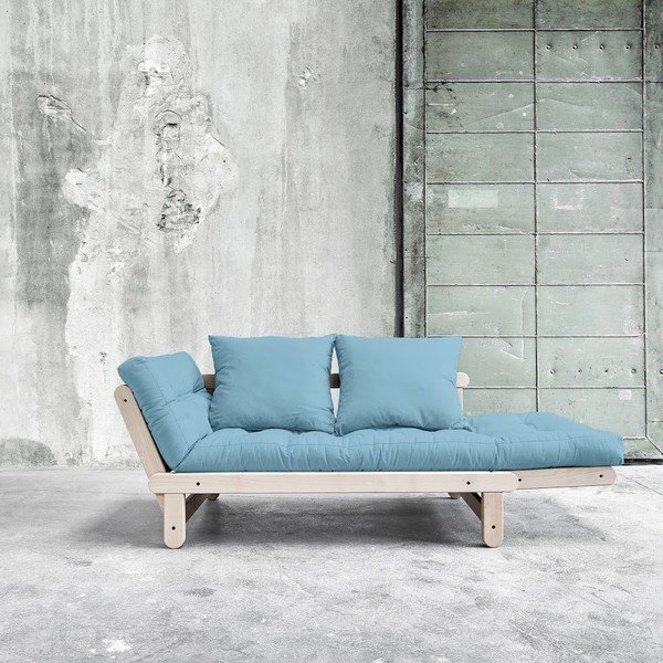 Sofa rozkładana Beat Beech/Celeste-image-2