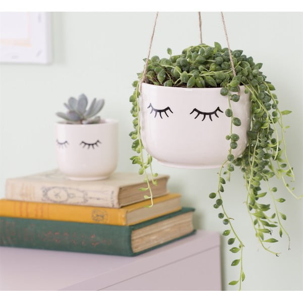 Doniczka wisząca Sass & Belle Eyes Shut-image-1