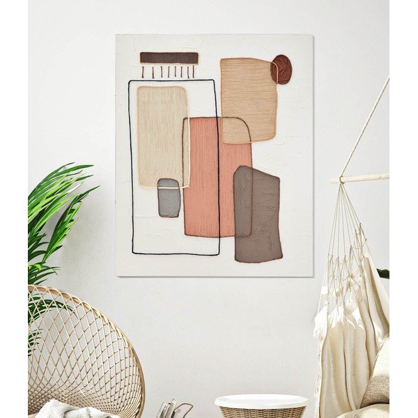 Ręcznie malowany obraz 80x100 cm Paint – Mauro Ferretti-image-1