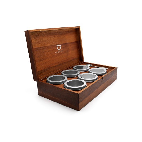 Drewniane pudełko na herbatę – Bredemeijer