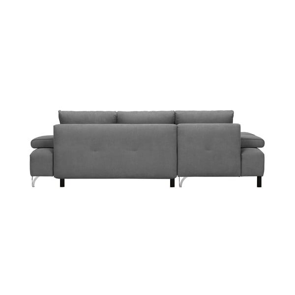 Jasnoszary rozkładany narożnik prawostronny Windsor & Co Sofas Virgo-image-2