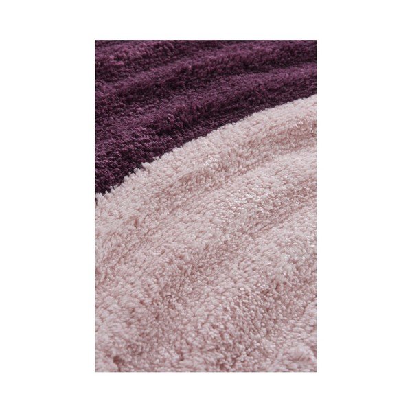 Fioletowy dywanik łazienkowy Well Cap, ⌀ 90 cm-image-2