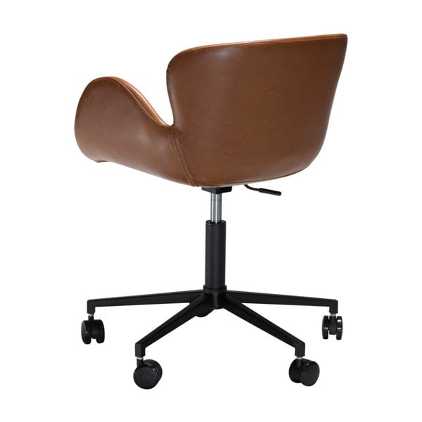 Jasnobrązowe krzesło biurowe DAN-FORM Denmark Gaia-image-2