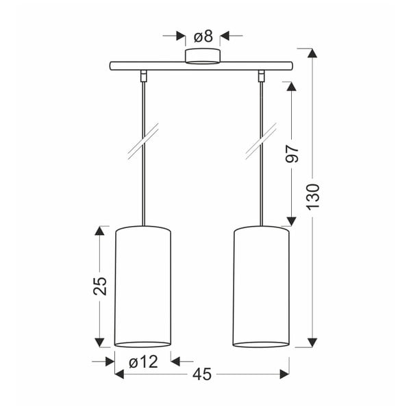 Naturalna lampa wisząca ø 12 cm Aragona – Candellux Lighting-image-2
