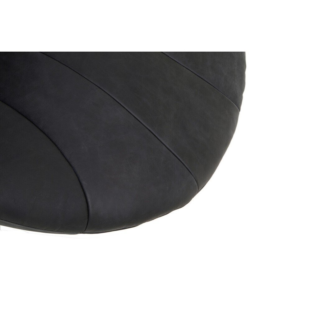 Czarny skórzany fotel Hoxton – Premier Housewares (zdjęcie 8)