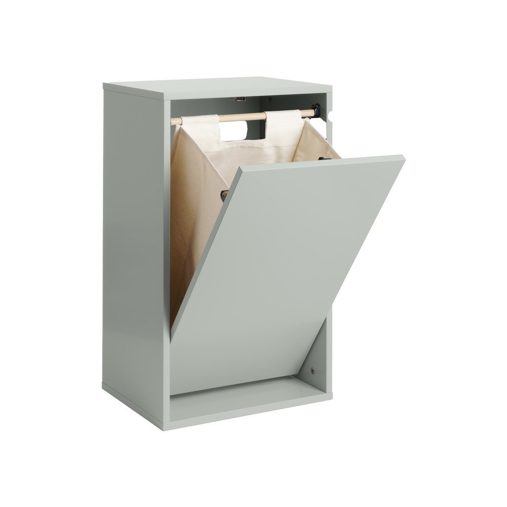 Szaroniebieski ścienny kosz na pranie Laundry Box – ReCollector