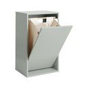 Szaroniebieski ścienny kosz na pranie Laundry Box – ReCollector