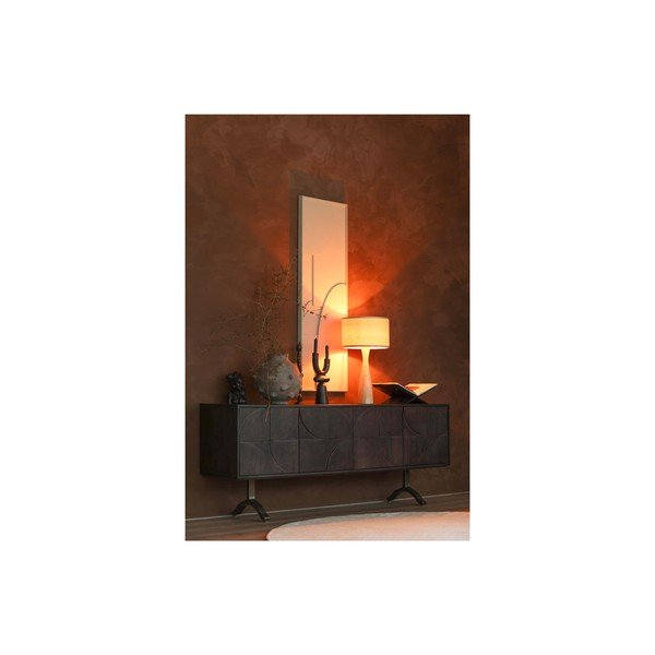 Naturalna lampa stołowa (wys. 55 cm) Lunar – BePureHome-image-1